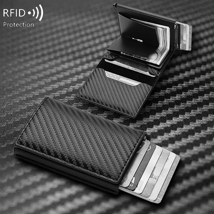 Pop Up Wallet-Carbon Fiber Edition
