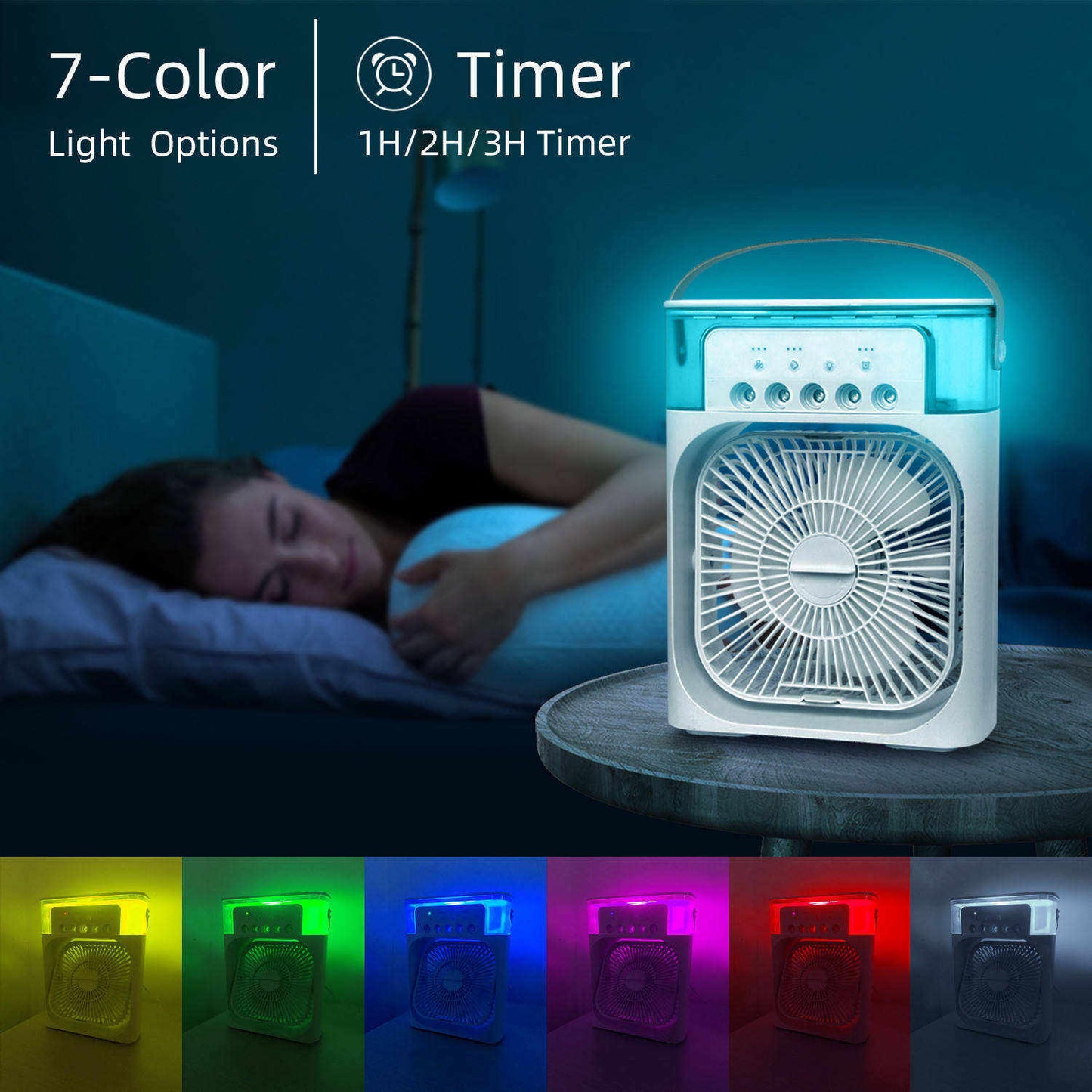 3-in-1 Portable Mini Air Cooler