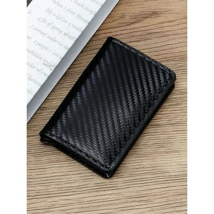 Anti Rfid Carbon Fiber ID Credit Card Holder