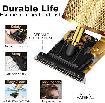 T9 Vintage Hair Trimmer For Men