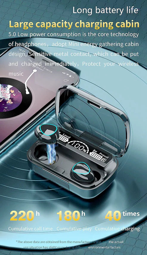 M90 TWS Wireless Earbuds