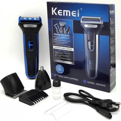Kemei 3 in 1 Rechargeable shaver
